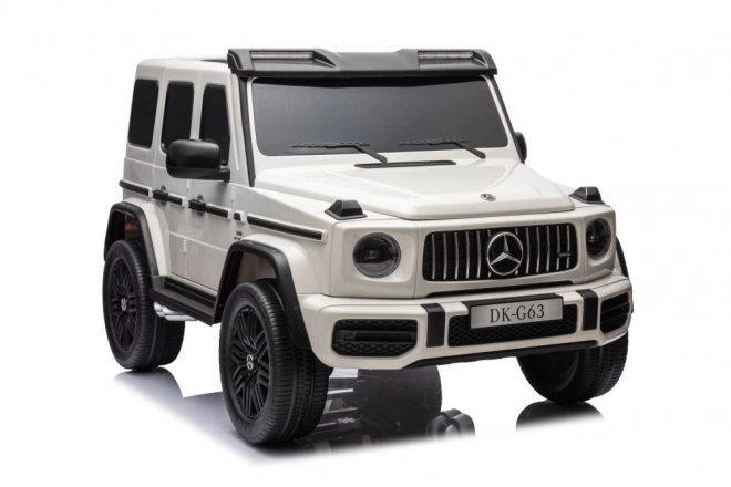 Mercedes G63 XXL White 4x4 Auto na baterie