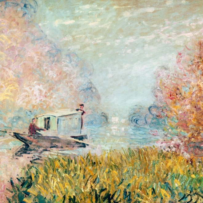 NOTIQUE Poznámkový kalendář Claude Monet 2025, 30 x 30 cm