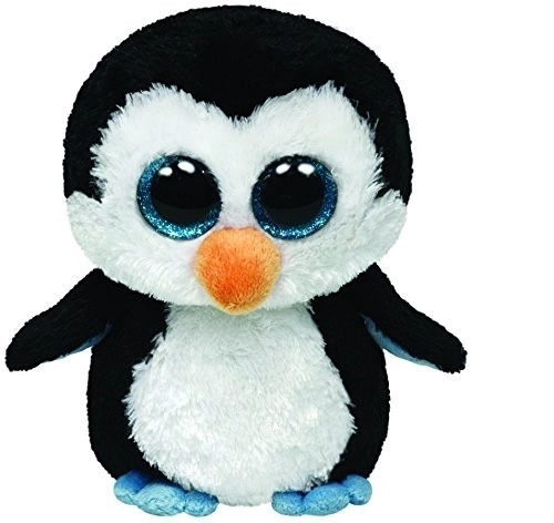 TY Beanie Boos Waddles maskot - Tučňák, 15 cm