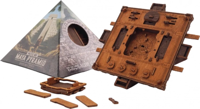 WOODEN CITY 3D dřevěné puzzle Escape room: Pyramida Maya