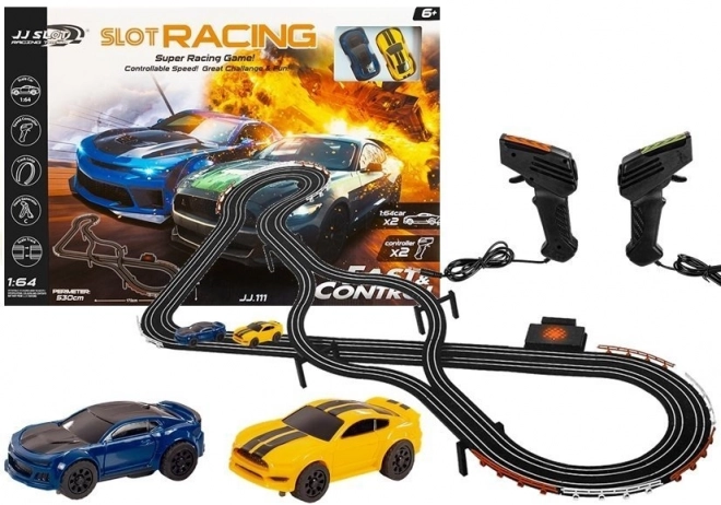 Závodní dráha 2 Cars Slot Cars 1:64