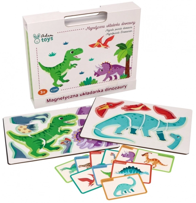 Magnetické dinosauří puzzle