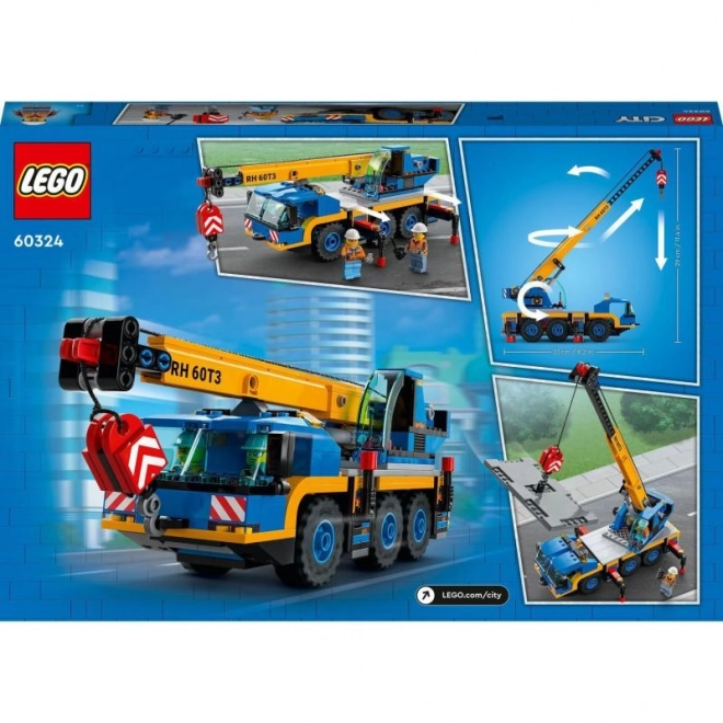 LEGO City 60324 Pojízdný jeřáb