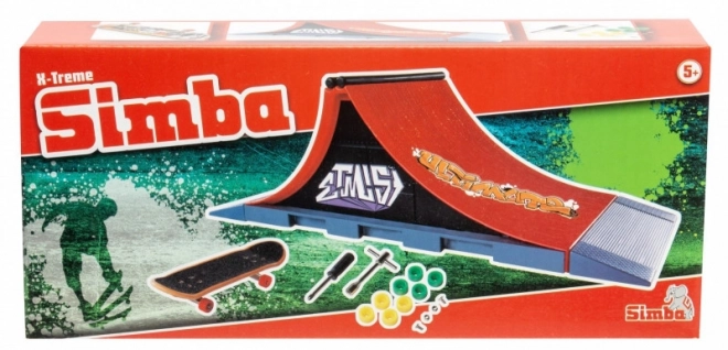 Mini skateboardový set WOT s rampou Utlimate