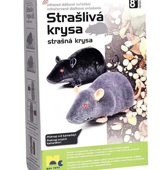 Děsivá krysa na dálkové ovládání – Černá