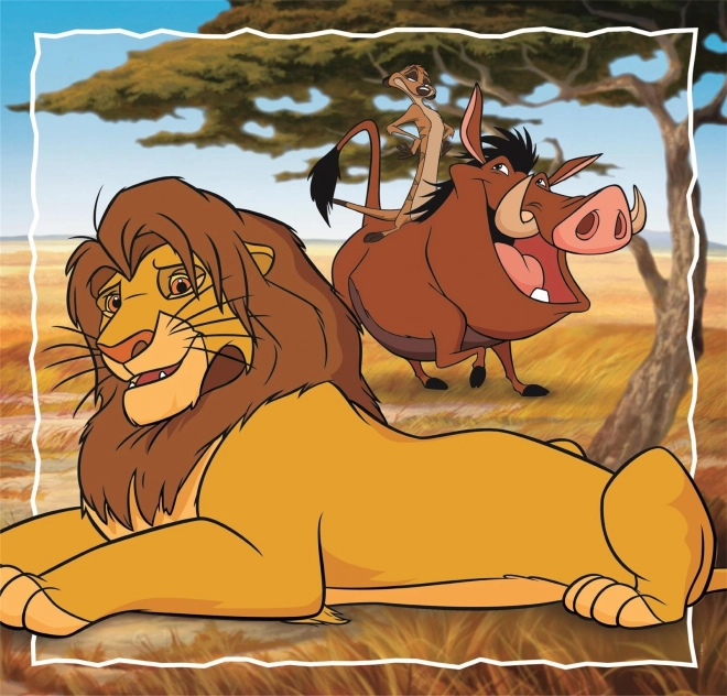 CLEMENTONI Puzzle Disney klasika 3x48 dílků