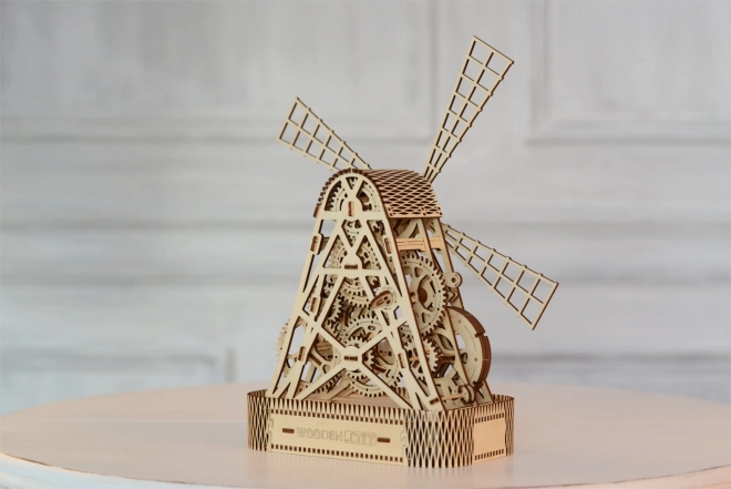 WOODEN CITY 3D puzzle Mlýn 222 dílů