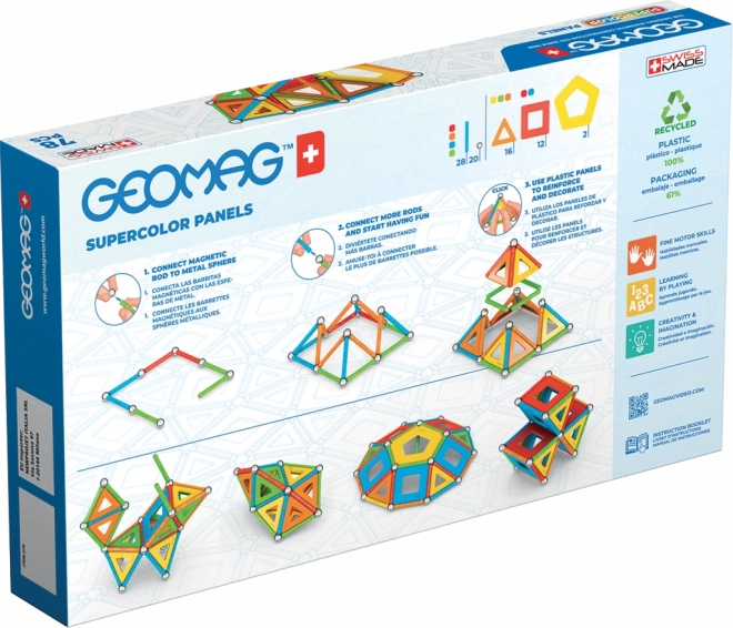 GEOMAG Supercolor Panels 78 dílků