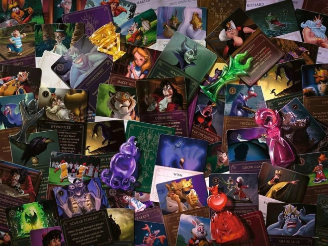 2D puzzle 2000 prvků Villainous. Všichni padouši