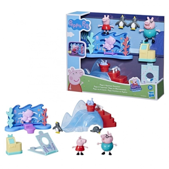 Set figurek Peppa Pig - Dobrodružství v akváriu