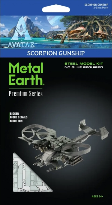 METAL EARTH 3D puzzle Premium Series: Avatar Scorpion Gunship