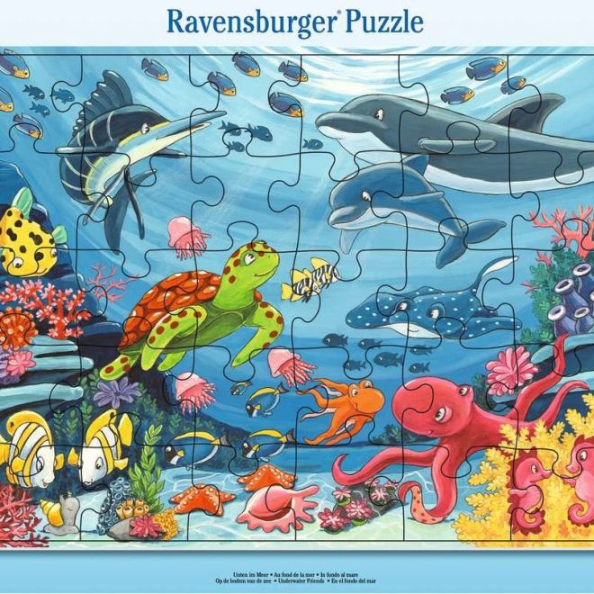 RAVENSBURGER Puzzle Na dně moře 30 dílků