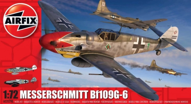 Pasteik model Messerschmitt BF109G-6 1/72