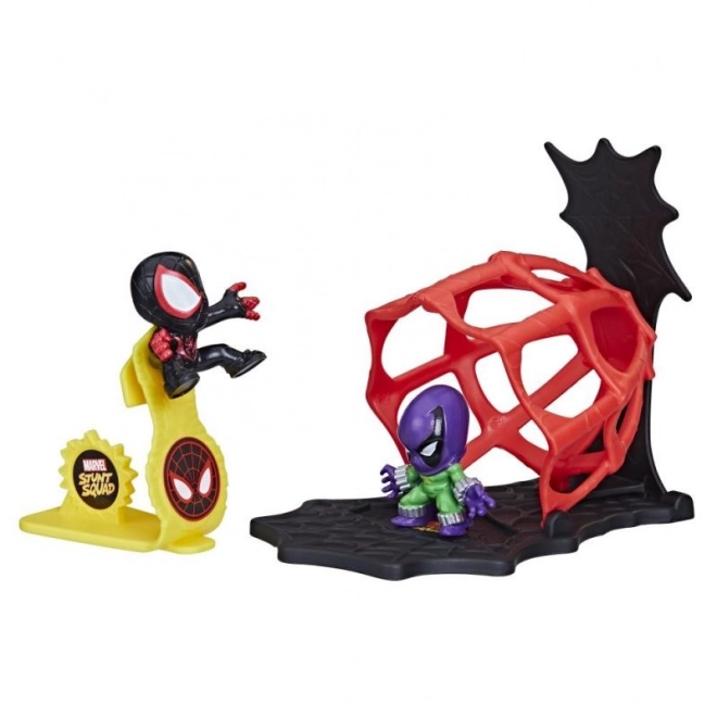 MARVEL AVENGERS STUNT SQUAD FIG AND FEATURE FIGURKY AST