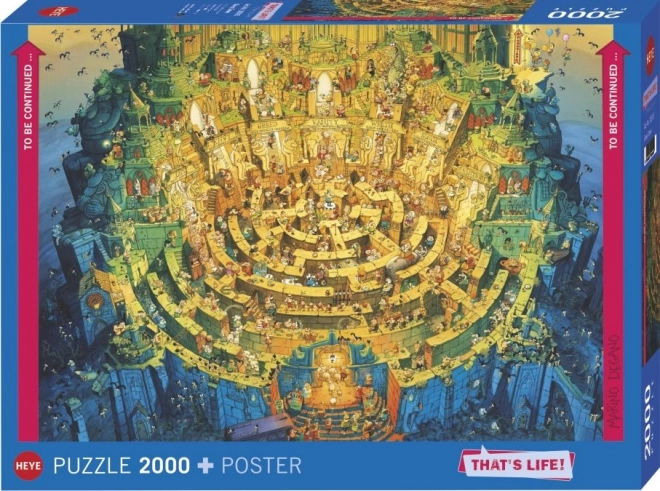 HEYE Puzzle That's Life: Hluboko 2000 dílků