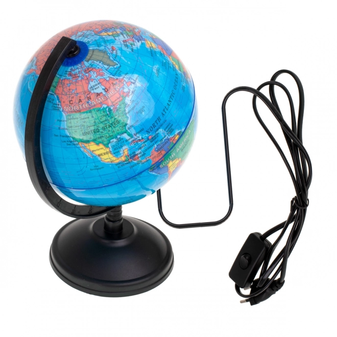 Dekorativní noční lampa globus 22cm