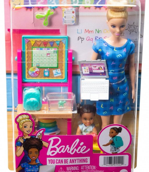 Panenka Barbie Učitelka HCN19