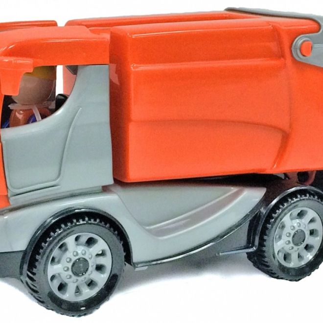 Auto Truckies popeláři plast 25cm s figurkou v krabici 24m+