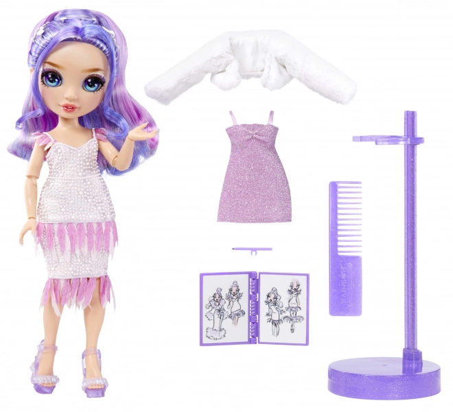 Rainbow High Fantastic Fashion Doll - Fialová - Violet Willow