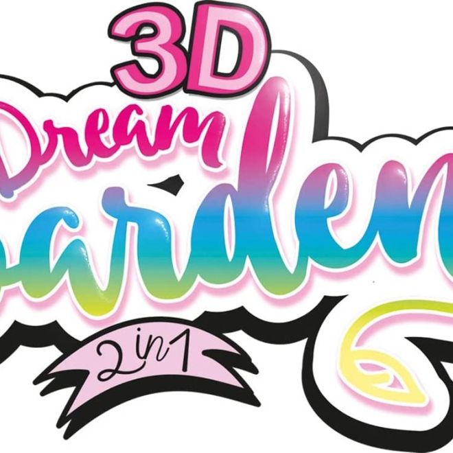 EDUCA Kreativní sada 3D Dream Gardens: Farma 2v1