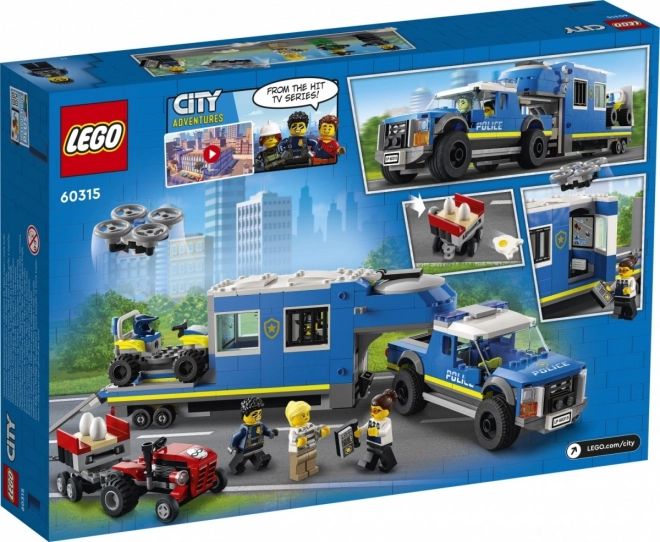 LEGO City 60315 Mobilní velitelský vůz policie