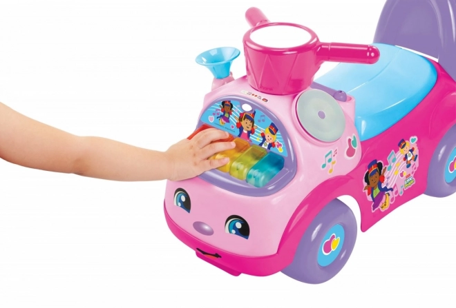 Fisher Price Hudební průvod Rider růžový