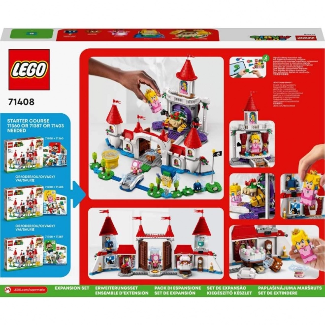 LEGO Super Mario 71408 Hrad Peach - rozšiřující set