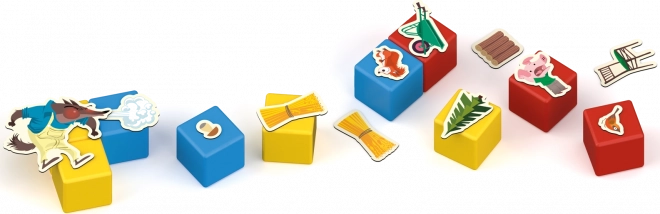 Geomag Magicube Three Little Pigs 42 dílků