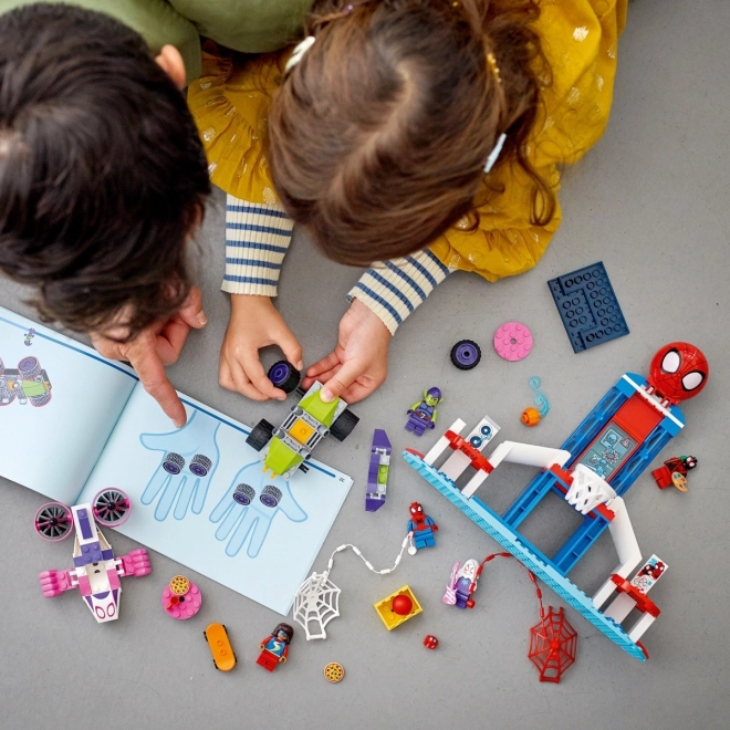 LEGO Spider-Man 10784 Spider-Man a pavoučí základna
