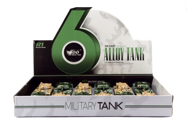 Tank plast/kov 16cm