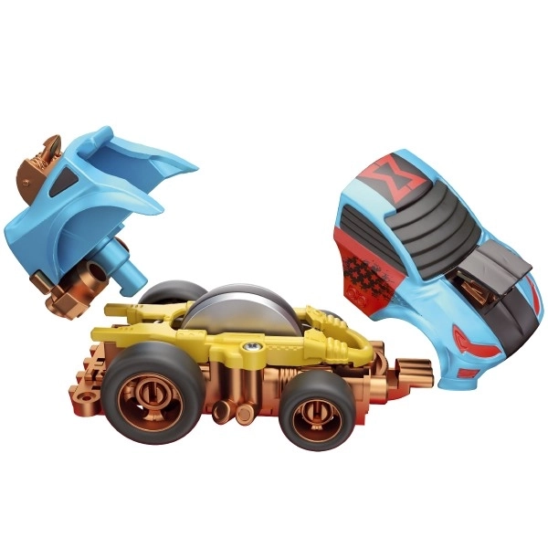 Auto Boom City Racers plast mix druhů v plastové tubě 21x6,5x6cm