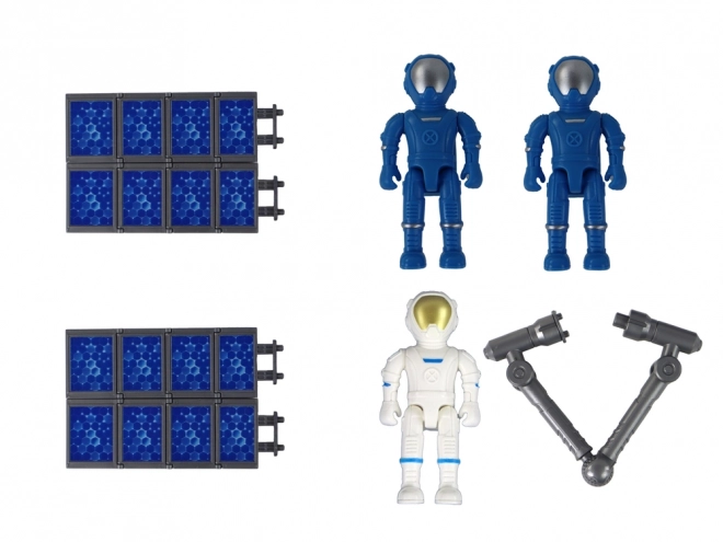 Vesmírná mise Vesmírná raketa Kosmonaut Kosmos 20dílná sada.