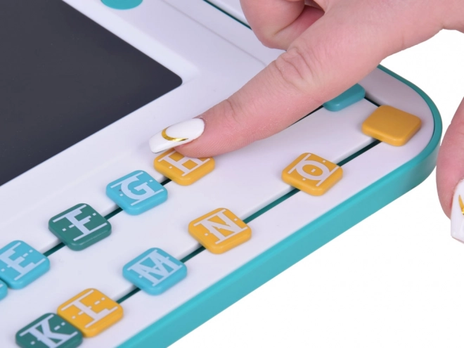 Edukativní sada 3v1 s LCD tabulí a kartami pro angličtinu