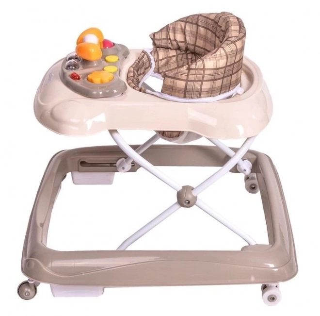 ECOTOYS Chodítko interaktivní béžové