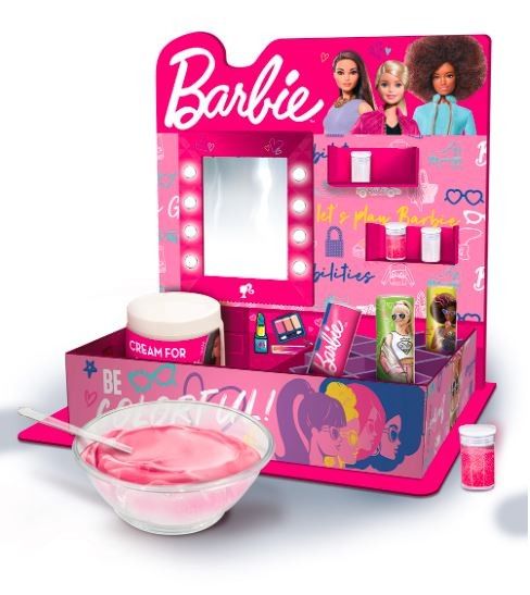 Rtěnka Barbie měnící barvu