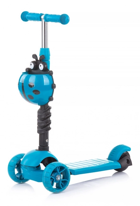 CHIPOLINO Koloběžka s vodící tyčí Kiddy Evo 3v1 – Ocean