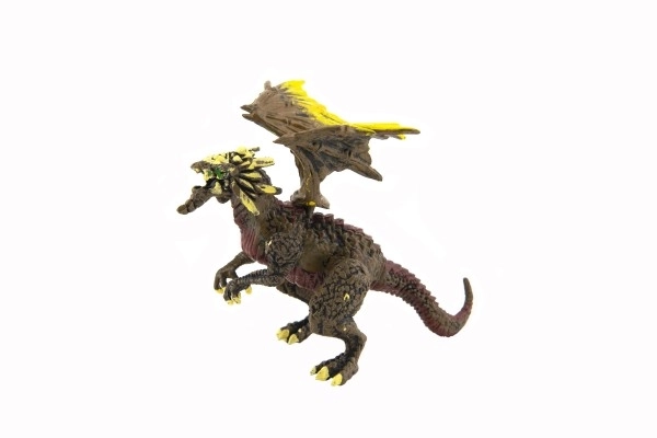 Drak/Dráček plast 12cm 6 druhů na kartě 17x23x5cm