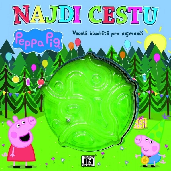 Najdi cestu Peppa Pig Veselá bludiště pro nejmenší