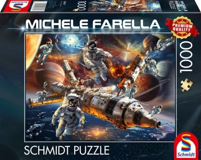 SCHMIDT Puzzle Galaktická magie: Stav bez tíže 1000 dílků