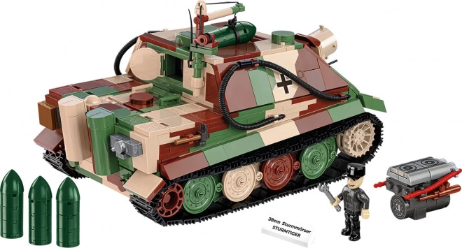 COBI 2585 II WW 38 cm Sturmmorser Sturmtiger, 1:28, 1100 k, 1 f