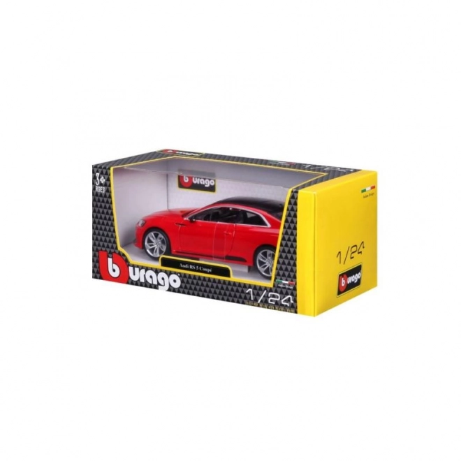 Bburago Audi RS 5 Coupe červená 1:24