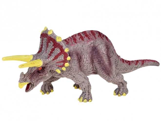 Figurka dinosaura Triceratopts, gumové hračky pro děti ZA5192