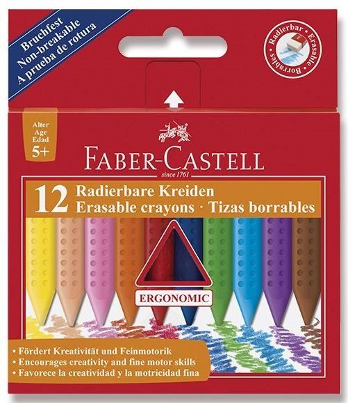 Faber-Castell Plastové pastelky 12ks