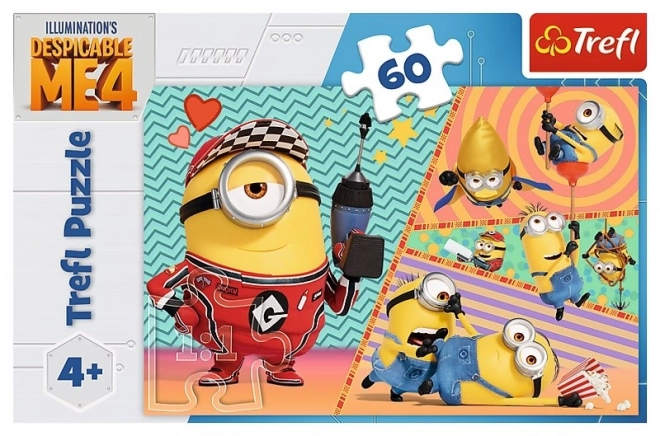 Puzzle 60 prvků Happy Minions