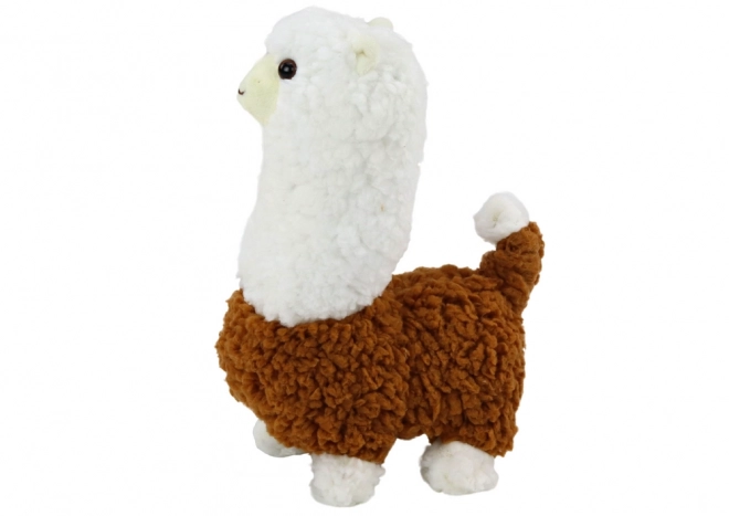 Lama Interactive Pet Alpaca Brown Walking Game 23 cm