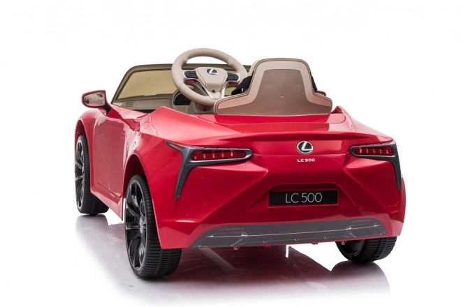 Lexus LC500 elektrické auto pro děti červené