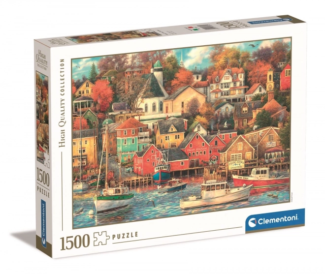 Puzzle 1500 prvků Vysoká kvalita, Přístav dobrých časů