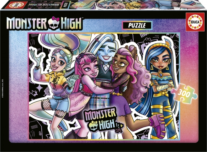 EDUCA Puzzle Monster High 300 dílků