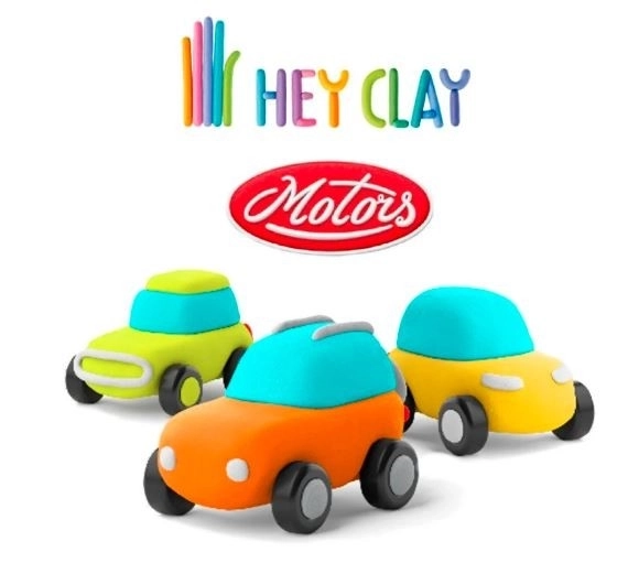 Hej Clay Plastic Mass Eco Cars