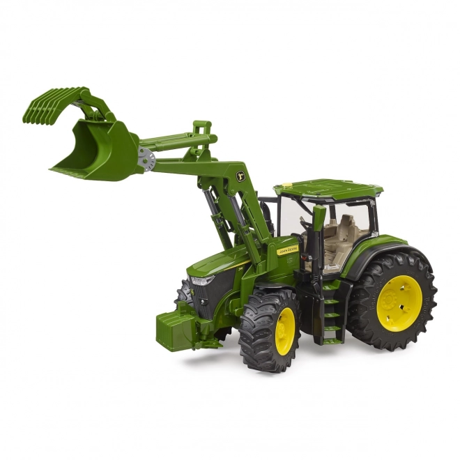 Bruder Traktor John Deere 7R 350 s čelním nakladačem